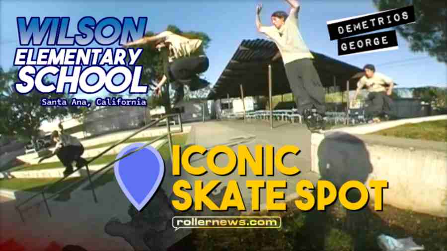 Iconic Skate Spots: Wilson Elementary School (Santa Ana, California)