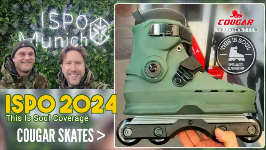 ISPO 2024 - Inline Skating - What Is New? Cougar Aggressive Skates - Thisissoul Coverage