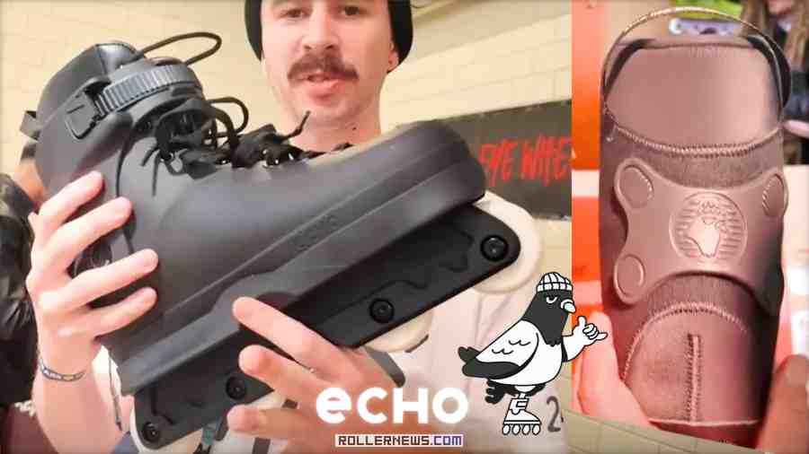 Trying On Echo Skates! WinterClash 2024 | Aggressive Inline