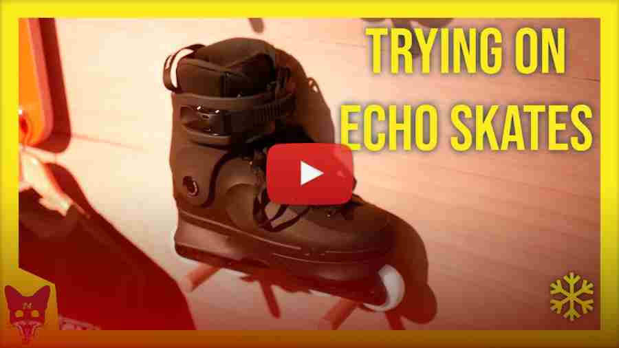 Trying On Echo Skates! WinterClash 2024 | Aggressive Inline