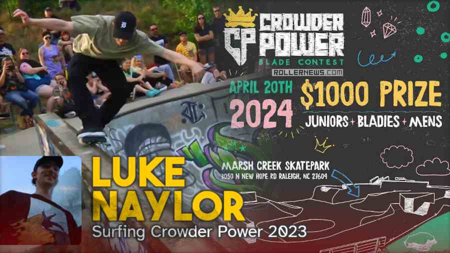 Luke Naylor Surfing Crowder Power 2024