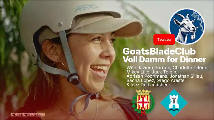 GoatsBladeClub - Voll Damm for Dinner (Teaser), with Javi Garrido, Sacha Lopez & Friends - Barcelona, Spain