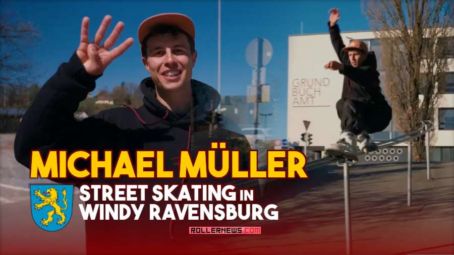 Michael Müller - Street Skating in Windy Ravensburg (Germany)