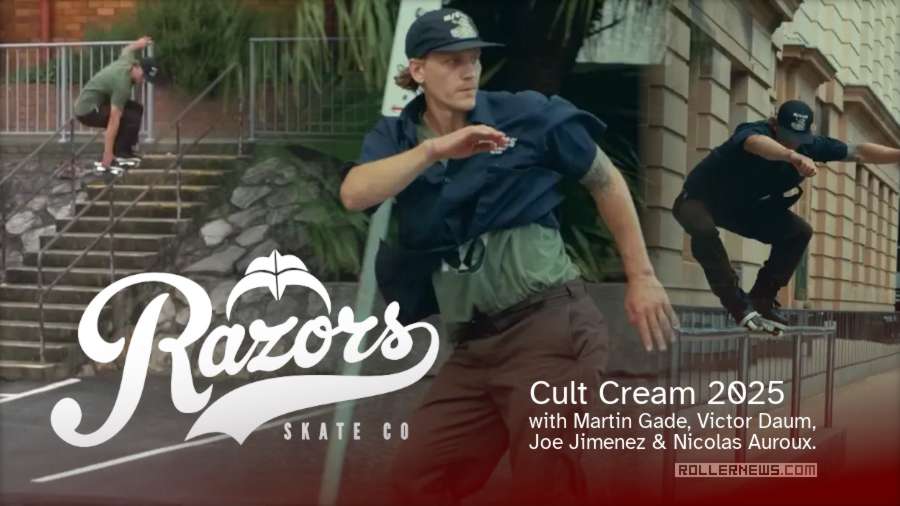 Razors Team - Cult Cream 2025, with Martin Gade, Victor Daum, Joe Jimenez & Nicolas Auroux 