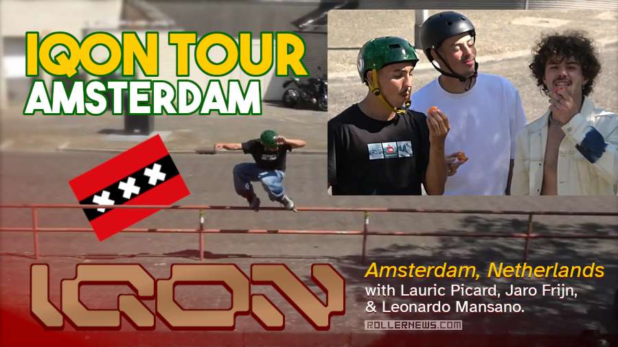 Iqon Tour in Amsterdam (2025) with Lauric Picard, Jaro Frijn & Leonardo Mansano