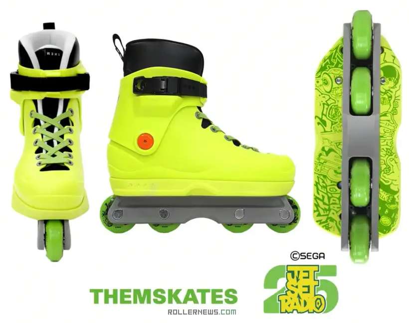 Sega x Them Skates - Jet Set Radio, 25th Anniversary Edition, Shot in Tokyo (Japan)