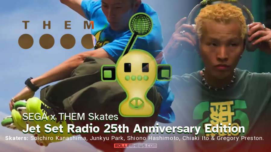 Sega x Them Skates - Jet Set Radio, 25th Anniversary Edition, Shot in Tokyo (Japan)