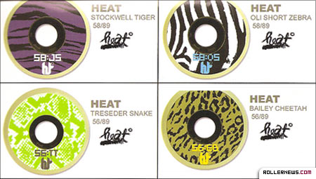 Heat, Mindgame, 4×4 and Mindgame Wheels - Vicious Bearings - New Designs (November 2006)